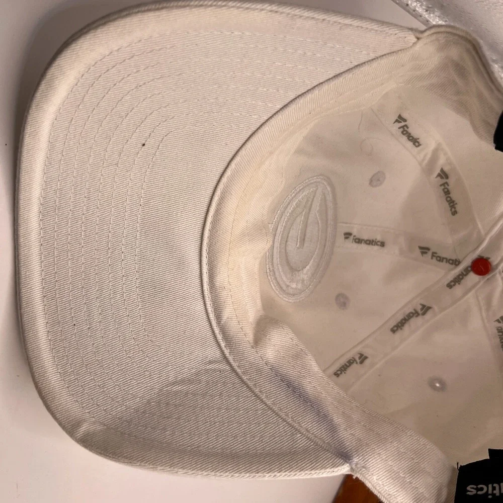 Fanatics NFL Pro Line Green Bay Packers Hat White Tonal Logo Adjustable Cap
